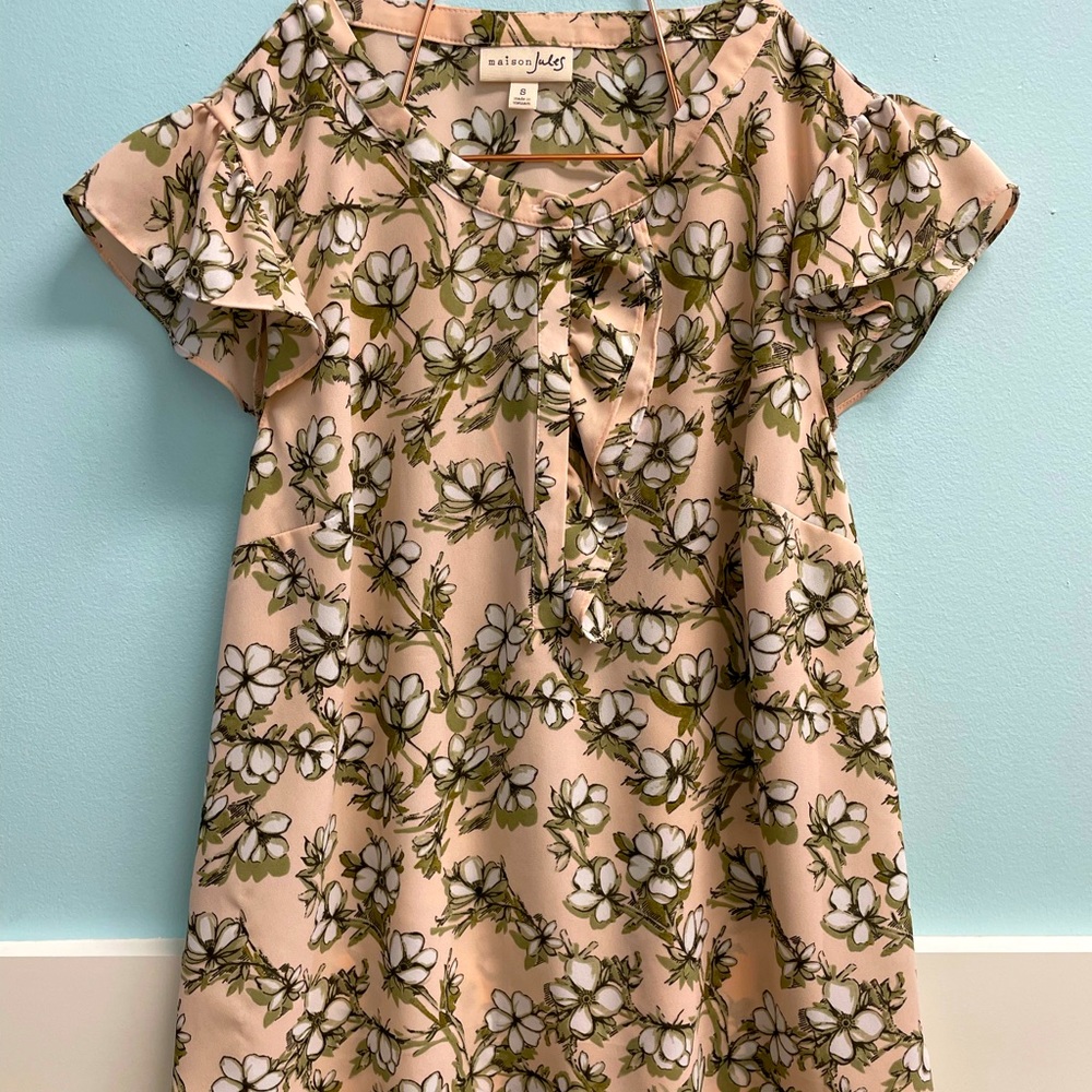 Maison Jules Floral Blouse